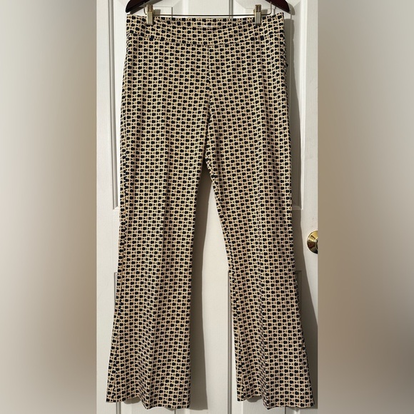 AVENUE MONTAIGNE Sz 8 Leo Bellini Stretch Pull On Flared Bootleg Pant Spring USA - Picture 1 of 11